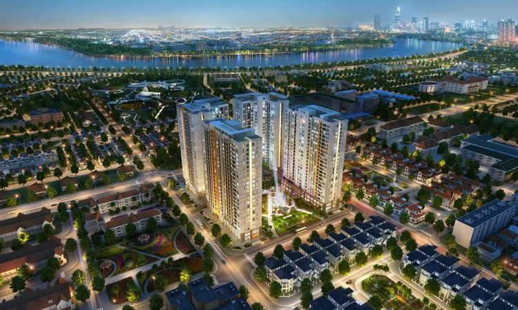 Apartment projects in District 2, Ho Chi Minh city