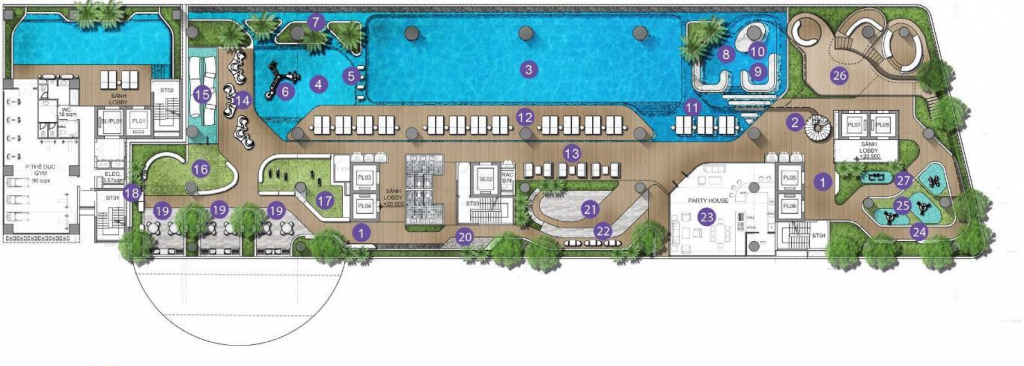 Q2 Thao Dien Layout - Facility Floor