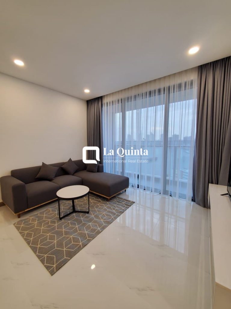 3br apartment at sunwah pearl living room 2