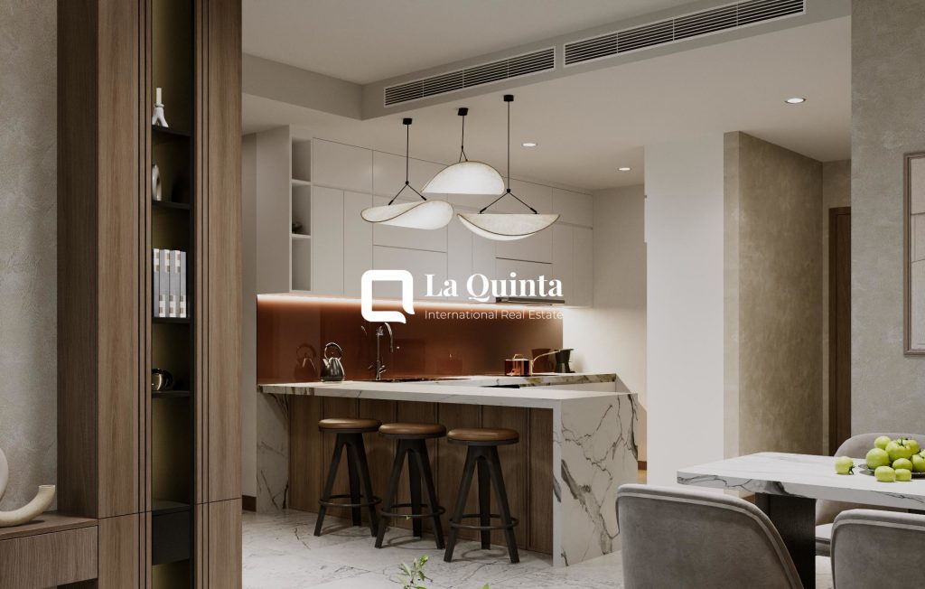 APARTMENT FOR RENT AT SUNWAH PEARL's Kitchen view