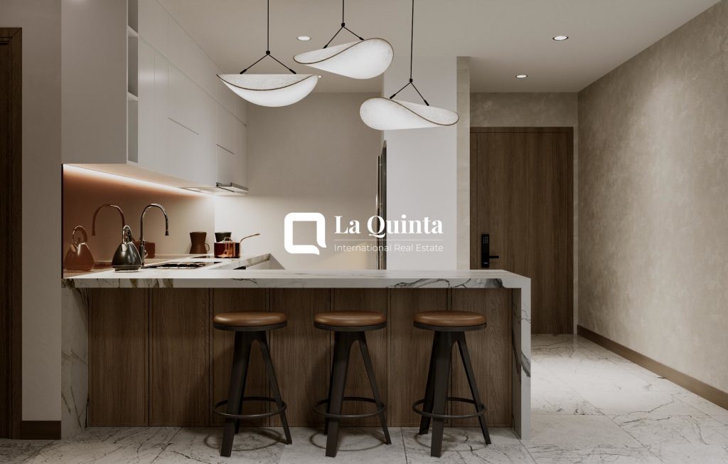 APARTMENT FOR RENT AT SUNWAH PEARL' s Kitchen bar