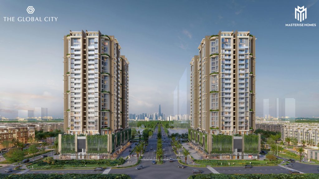 The Global City - the heart the east HCMC.