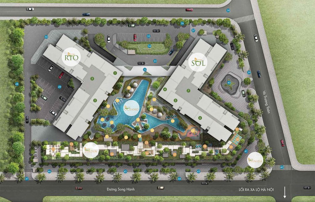 Map of Masteri An Phu