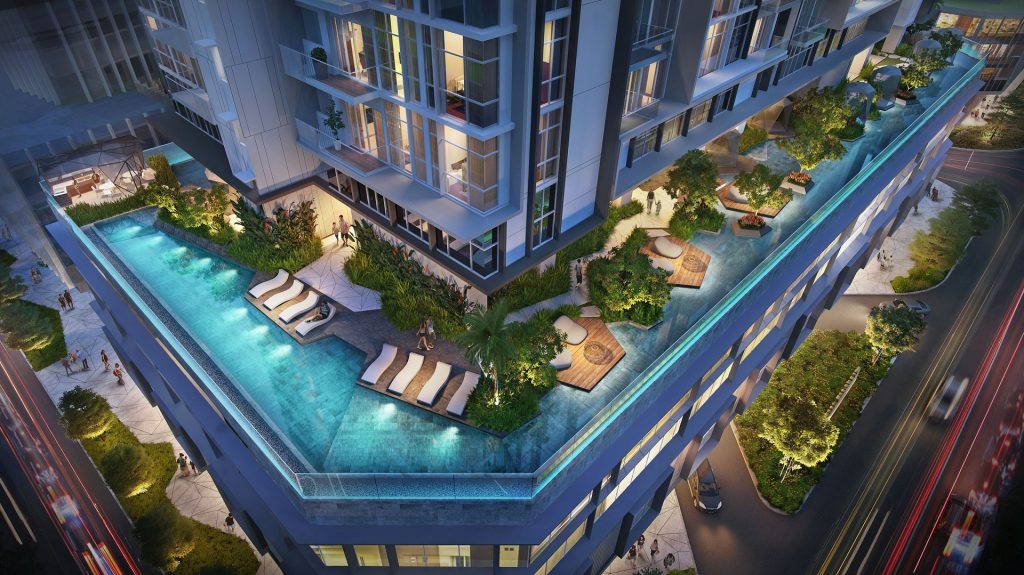Lotte Eco Smart City Infinity Pool