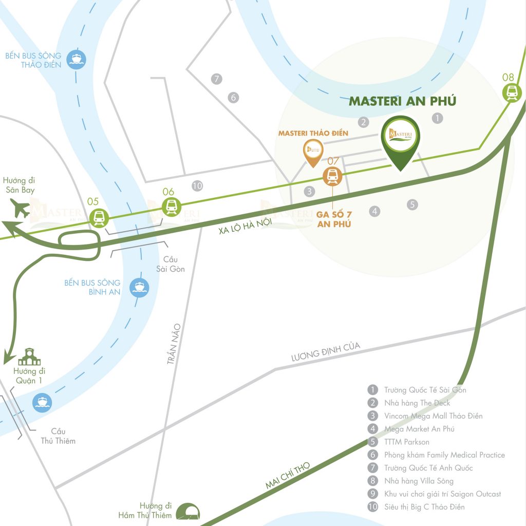 Masteri An Phu location