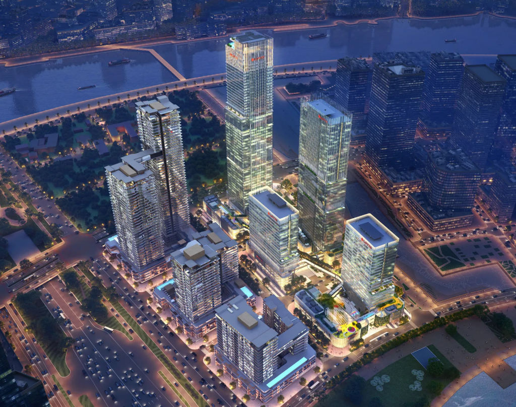 Overview of the Lotte Eco Smart City design