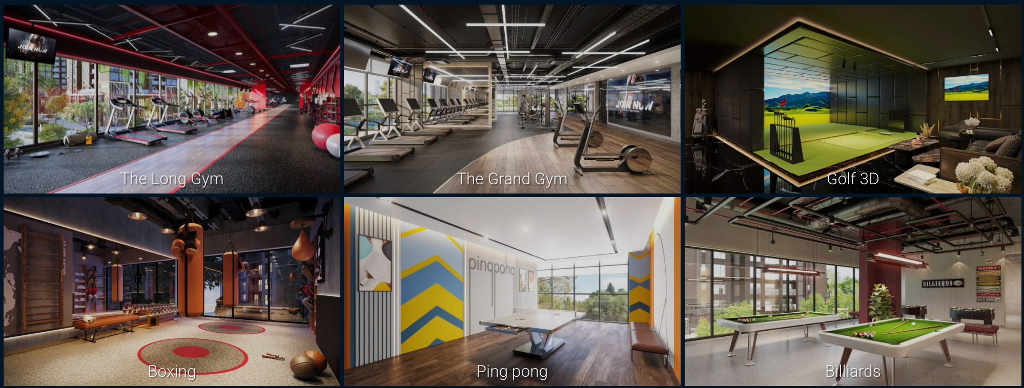The Prive amenities