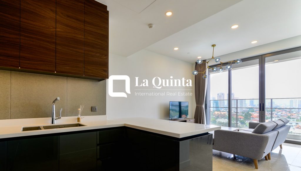 2BR apartment Nassim Thao Dien kitchen