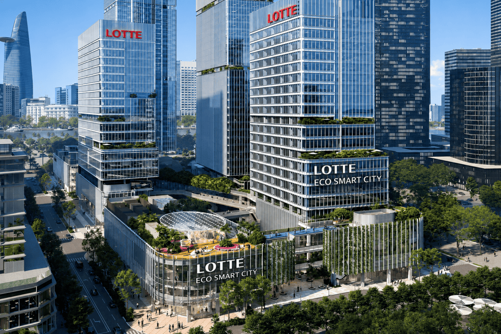 Grade A office HCMC: Lotte Eco Smart City
