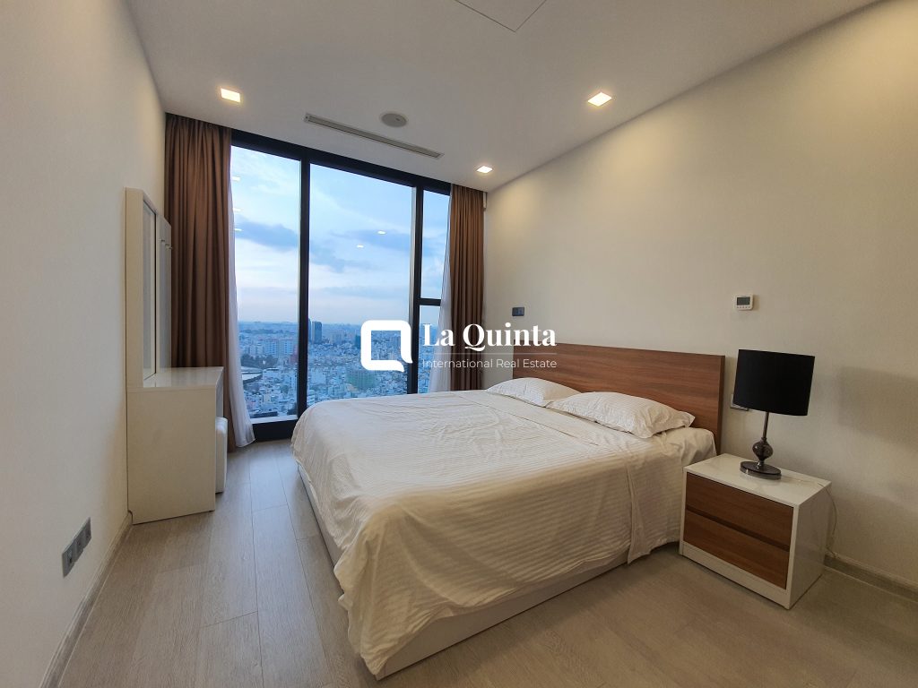 1br apartment vinhomes golden river bedroom
