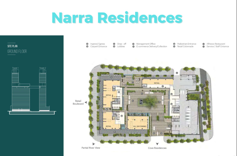The Narra amenities