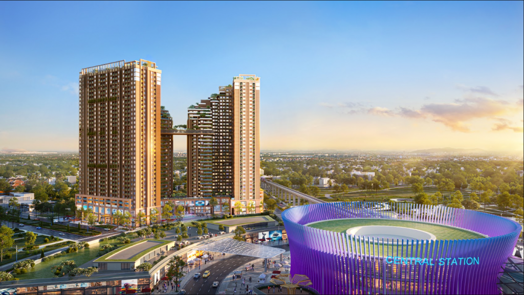 Nam Mekong Grand Plaza overview