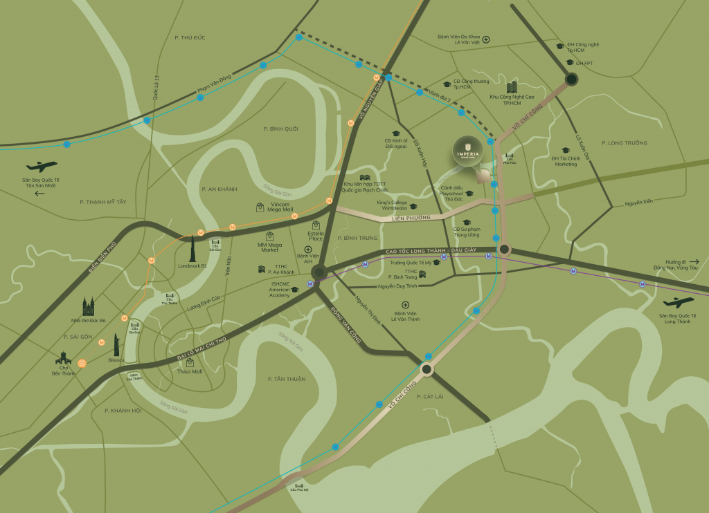 Imperia Sensa Park Location and connectivity