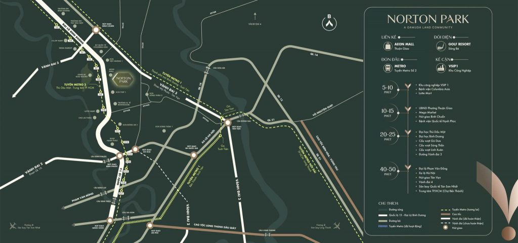Norton Park Location