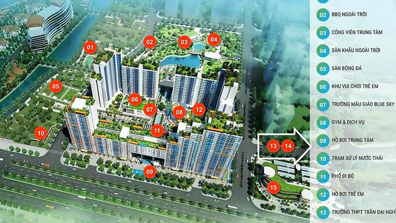 the new city amenities map